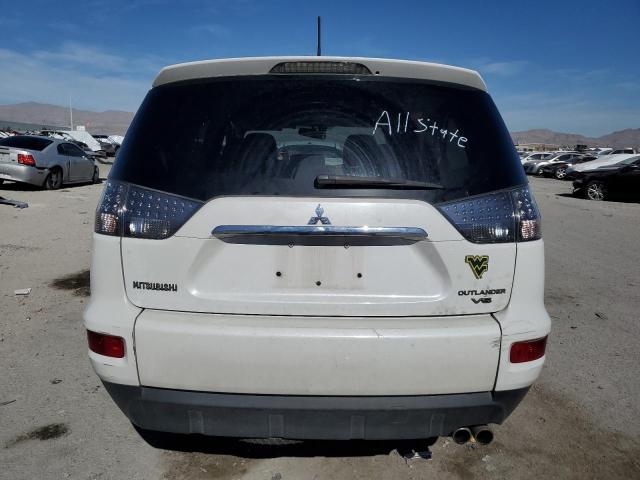 JA4JT5AXXAZ006139 - 2010 MITSUBISHI OUTLANDER GT WHITE photo 6