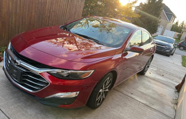 1G1ZG5ST7MF036206 - 2021 CHEVROLET MALIBU RS 勃艮第红 照片 2