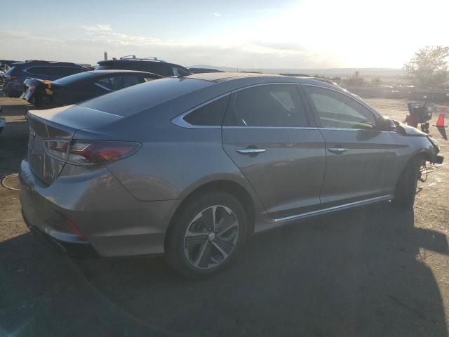 KMHE34L39JA085759 - 2018 HYUNDAI SONATA HYBRID GRAY photo 3