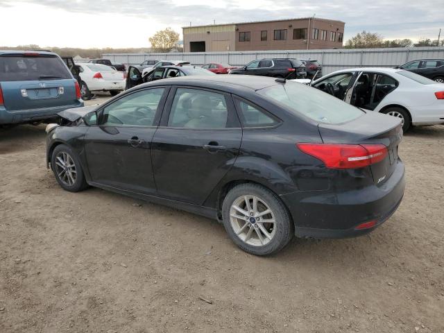 1FADP3F26HL225949 - 2017 FORD FOCUS SE BLACK photo 2