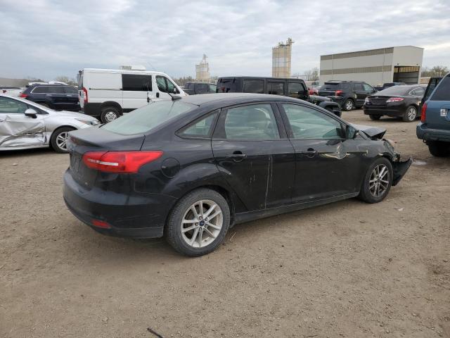 1FADP3F26HL225949 - 2017 FORD FOCUS SE BLACK photo 3