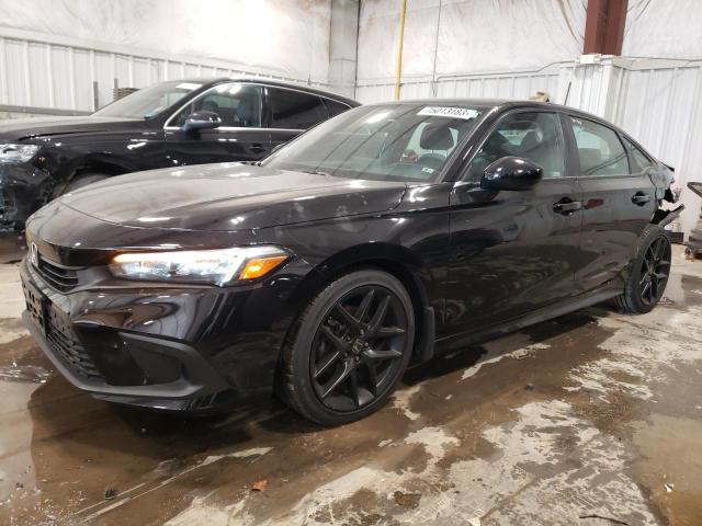 2HGFE2F58NH550156 - 2022 HONDA CIVIC SPORT 黑色 照片 1