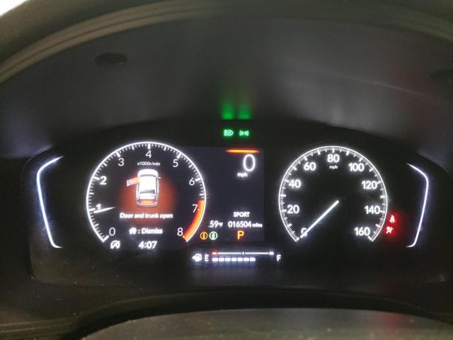 2HGFE2F58NH550156 - 2022 HONDA CIVIC SPORT 黑色 照片 9