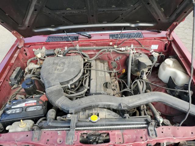 1N6SD11S2SC409182 - 1995 NISSAN TRUCK E/XE RED photo 11