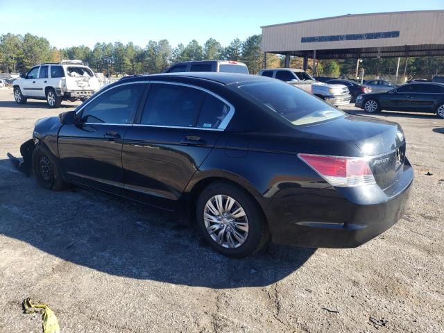 1HGCP26339A048218 - 2009 HONDA ACCORD LX BLACK photo 3