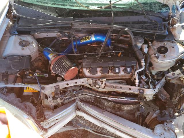 1HGEM21194L073340 - 2004 HONDA CIVIC DX VP SILVER photo 11