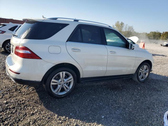 4JGDA5JB1EA350570 - 2014 MERCEDES-BENZ ML 350 WHITE photo 3