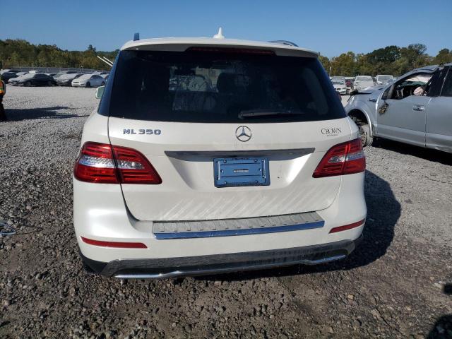 4JGDA5JB1EA350570 - 2014 MERCEDES-BENZ ML 350 WHITE photo 6