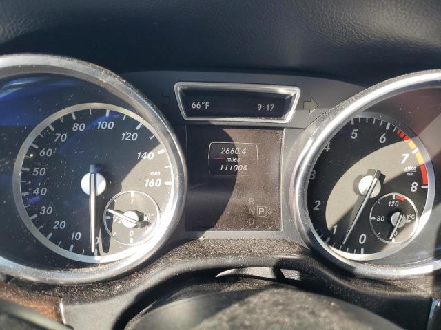 4JGDA5JB1EA350570 - 2014 MERCEDES-BENZ ML 350 WHITE photo 9