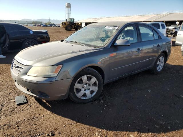 5NPET46C19H534856 - 2009 HYUNDAI SONATA GLS GRAY photo 1