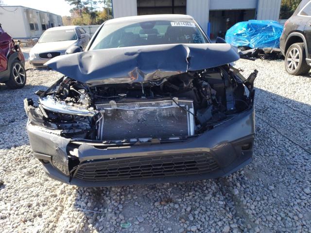 2HGFE2F51NH602890 - 2022 HONDA CIVIC SPORT CHARCOAL photo 5
