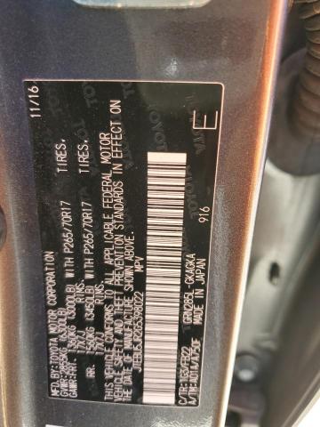 JTEBU5JR2G5398022 - 2016 TOYOTA 4RUNNER SR5/SR5 PREMIUM 石墨色 照片 13