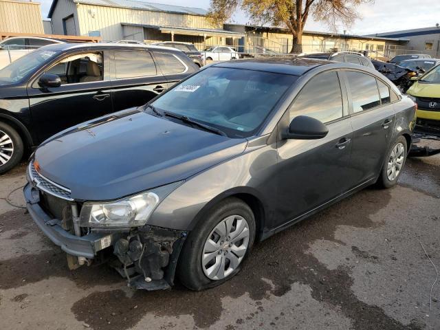 1G1PA5SH0D7218389 - 2013 CHEVROLET CRUZE LS GRAY photo 1