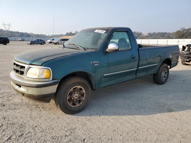 1FTPF27L1WKB76836 - 1998 FORD F250 Зеленый фото 1