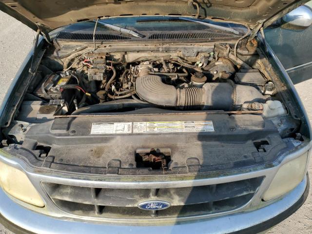 1FTPF27L1WKB76836 - 1998 FORD F250 Зеленый фото 11