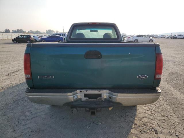 1FTPF27L1WKB76836 - 1998 FORD F250 Зеленый фото 6