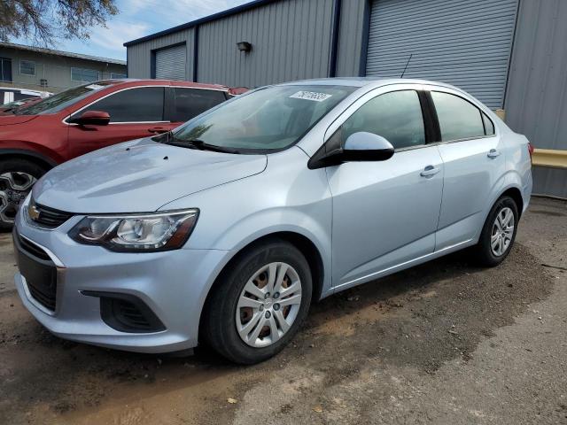 1G1JB5SH0H4167177 - 2017 CHEVROLET SONIC LS ვერცხლისფერი ფოტო 1
