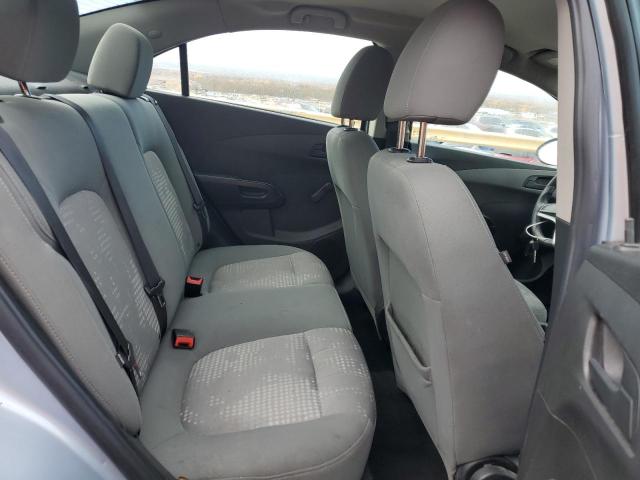 1G1JB5SH0H4167177 - 2017 CHEVROLET SONIC LS ვერცხლისფერი ფოტო 10