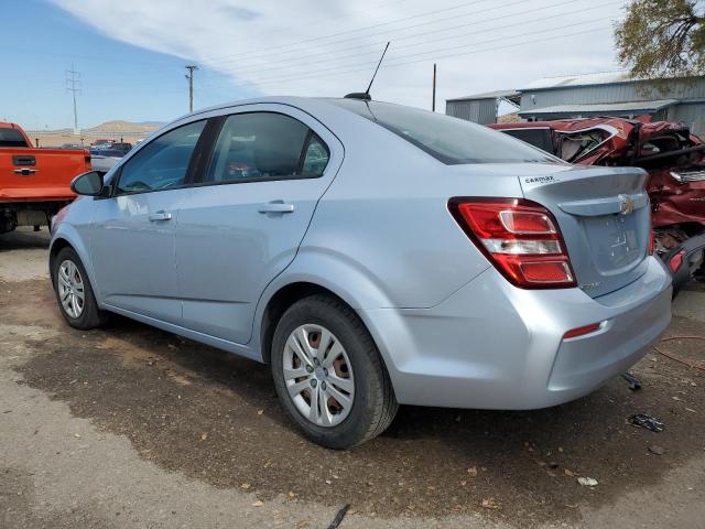 1G1JB5SH0H4167177 - 2017 CHEVROLET SONIC LS ვერცხლისფერი ფოტო 2
