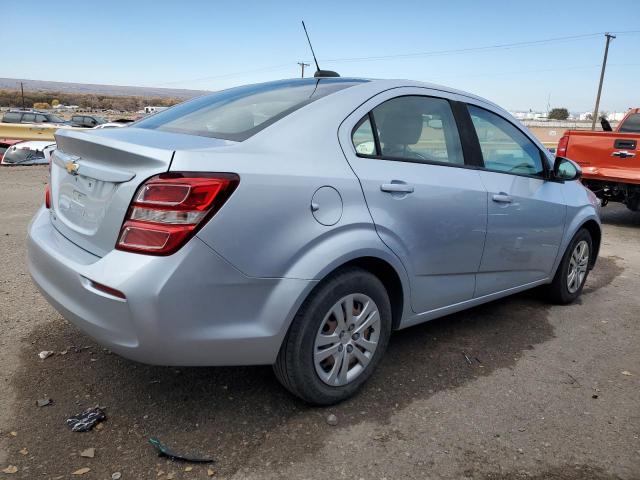 1G1JB5SH0H4167177 - 2017 CHEVROLET SONIC LS ვერცხლისფერი ფოტო 3
