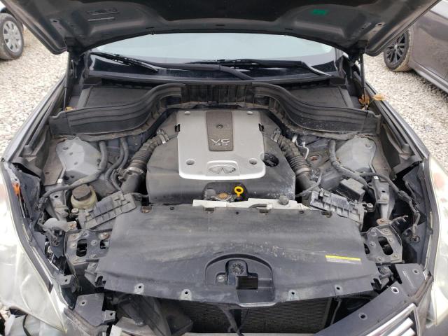 JN1AJ0HR8BM854625 - 2011 INFINITI EX35 BASE ვერცხლისფერი ფოტო 11