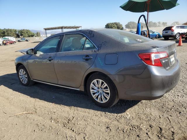 4T4BF1FK7ER422547 - 2014 TOYOTA CAMRY L GRAY photo 2