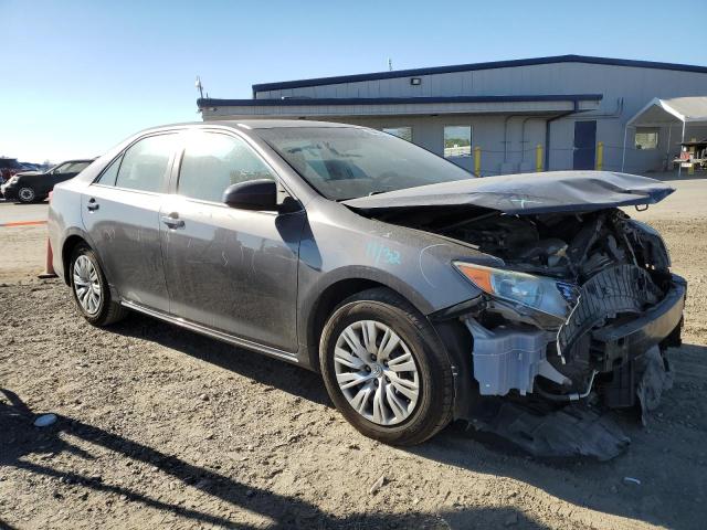 4T4BF1FK7ER422547 - 2014 TOYOTA CAMRY L GRAY photo 4