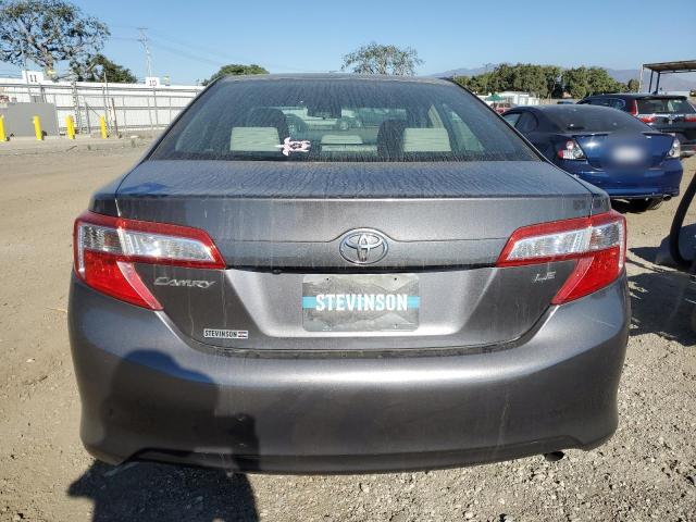 4T4BF1FK7ER422547 - 2014 TOYOTA CAMRY L GRAY photo 6