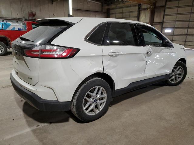 2FMPK4J97MBA44543 - 2021 FORD EDGE SEL WHITE photo 3