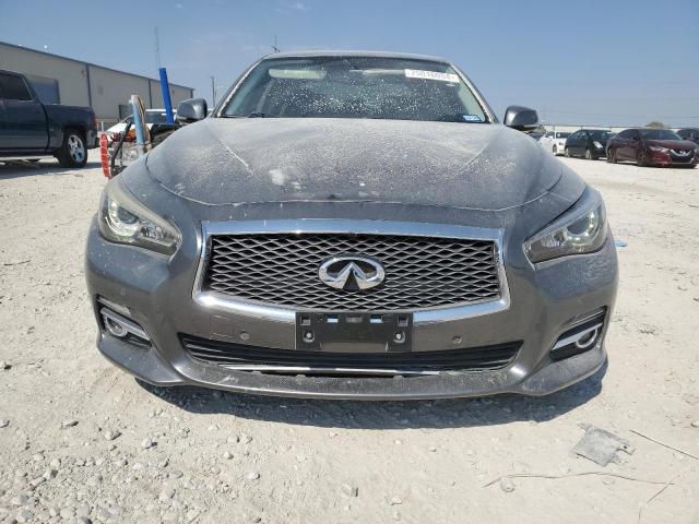 JN1BV7AP7FM349711 - 2015 INFINITI Q50 BASE GRAY photo 5