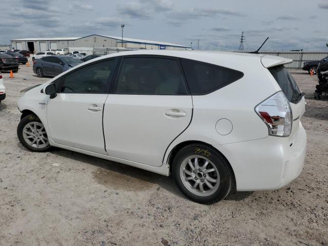 JTDZN3EU5D3224679 - 2013 TOYOTA PRIUS V WHITE photo 2