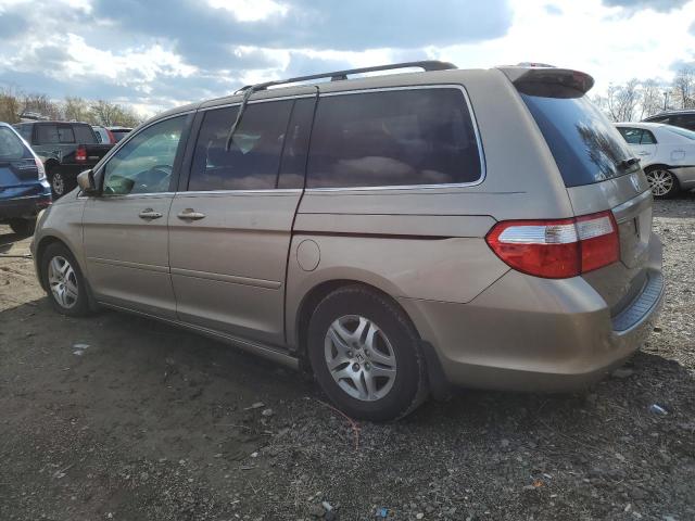 5FNRL38415B062071 - 2005 HONDA ODYSSEY EX GOLD photo 2