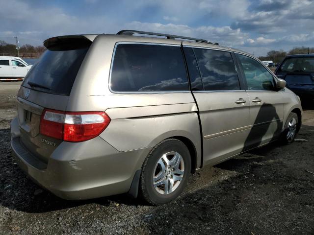 5FNRL38415B062071 - 2005 HONDA ODYSSEY EX GOLD photo 3