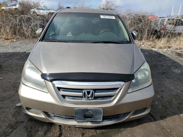 5FNRL38415B062071 - 2005 HONDA ODYSSEY EX GOLD photo 5