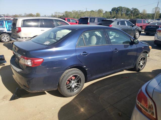 2T1BU4EE8BC653323 - 2011 TOYOTA COROLLA BASE BLUE photo 3