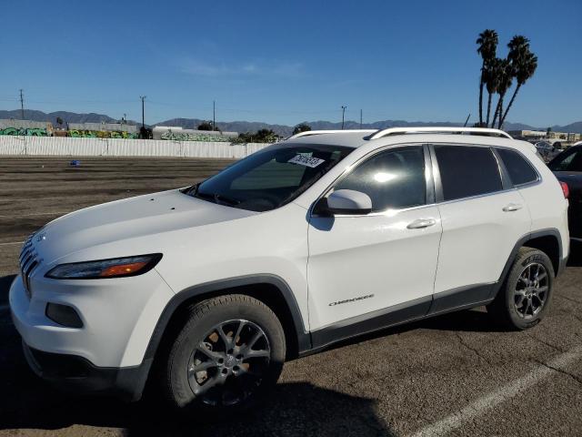 1C4PJLCS5EW117281 - 2014 JEEP CHEROKEE LATITUDE WHITE photo 1