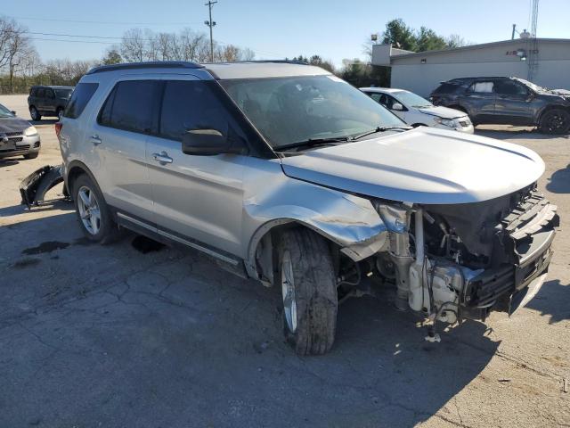 1FM5K7D87JGB98508 - 2018 FORD EXPLORER XLT SILVER photo 4