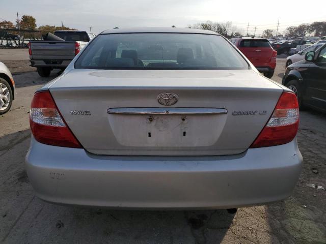 4T1BE32K13U154350 - 2003 TOYOTA CAMRY LE SILVER photo 6