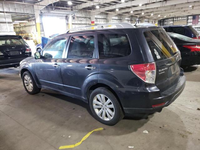 JF2SHAHC3CH402995 - 2012 SUBARU FORESTER TOURING GRAY photo 2