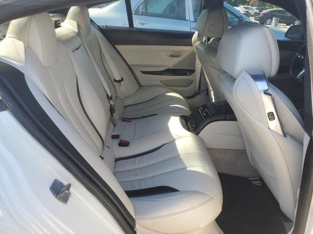 WBA6D4C55HD977701 - 2017 BMW 650 I GRAN COUPE WHITE photo 10