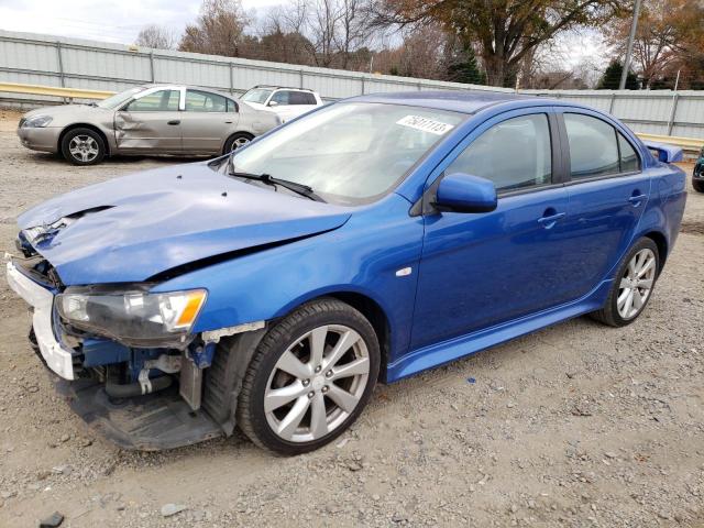 JA32U8FW9CU029208 - 2012 MITSUBISHI LANCER GT BLUE photo 1