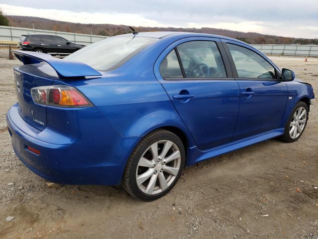 JA32U8FW9CU029208 - 2012 MITSUBISHI LANCER GT BLUE photo 3