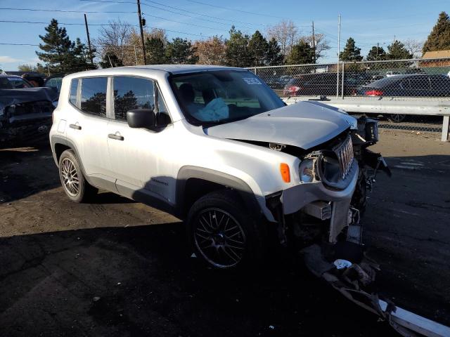 ZACCJBAB6JPG80861 - 2018 JEEP RENEGADE SPORT SILVER photo 4