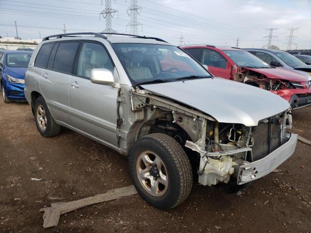 JTEGD21A740096751 - 2004 TOYOTA HIGHLANDER SILVER photo 4