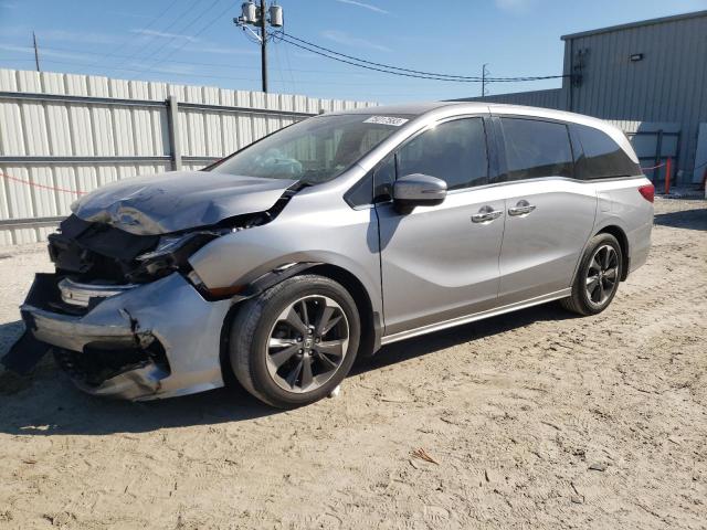 5FNRL6H99NB014721 - 2022 HONDA ODYSSEY ELITE Plata foto 1