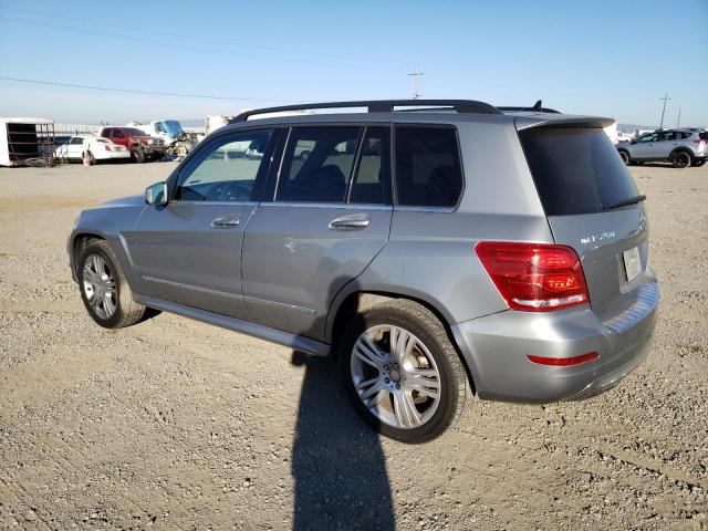 WDCGG0EB2FG423581 - 2015 MERCEDES-BENZ GLK 250 BLUETEC GRAY photo 2