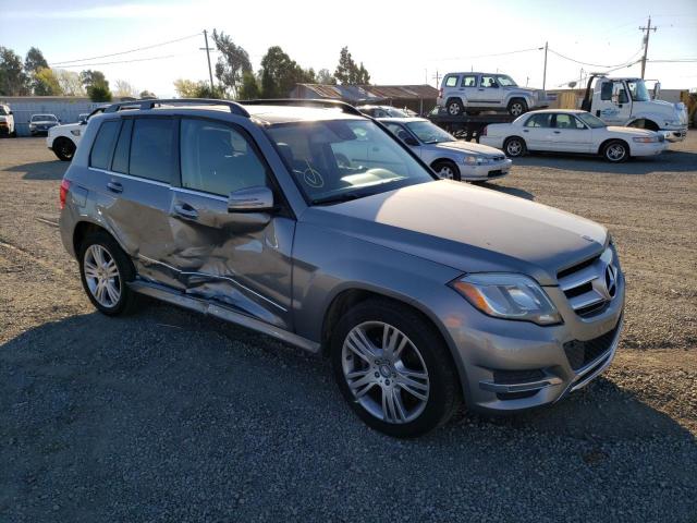 WDCGG0EB2FG423581 - 2015 MERCEDES-BENZ GLK 250 BLUETEC GRAY photo 4