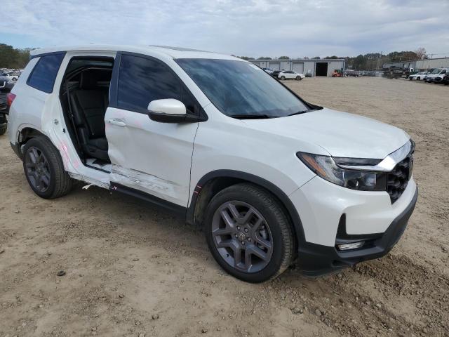5FNYF7H58NB004736 - 2022 HONDA PASSPORT EXL WHITE photo 4