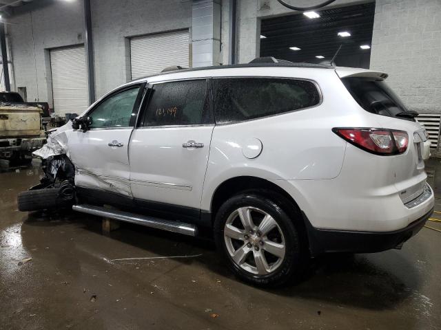 1GNKVJKD0GJ242881 - 2016 CHEVROLET TRAVERSE LTZ WHITE photo 2