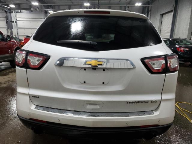 1GNKVJKD0GJ242881 - 2016 CHEVROLET TRAVERSE LTZ WHITE photo 6